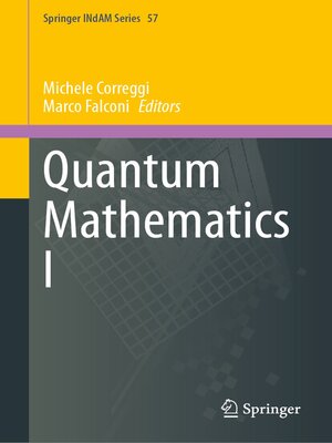 cover image of Quantum Mathematics I